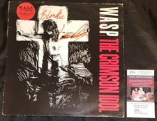WASP BLACKIE LAWLESS ASSINADO CARMESIM ÍDOLO 1992 JSA CERTIFICADO DE AUTENTICIDADE ÁLBUM AUTOGRAFADO comprar usado  Enviando para Brazil