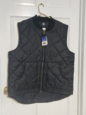 Colete Polar King Montana com zíper inverno preto novo com etiquetas acolchoado L-2XLT comprar usado  Enviando para Brazil
