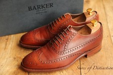 Barker brown leather for sale  SUTTON COLDFIELD