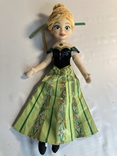 Usado, Vestido verde Disney Just Play Anna Frozen 18" boneca de pelúcia vinil rosto comprar usado  Enviando para Brazil