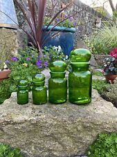 Vintage green glass for sale  ABERDEEN