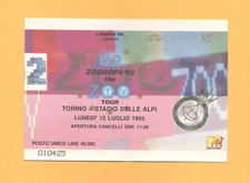 Zooropa zoo tour usato  Bari