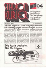 Fussball programmheft liga gebraucht kaufen  Wiesenbach