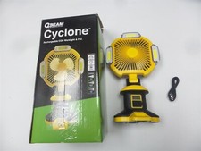 Q-feixe MX-G1003 5.71 X 2 X 5.12 Pol Cyclone Recarregável Led Worklight Plus Fan, usado comprar usado  Enviando para Brazil