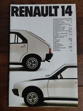 Brochure renault 1979 d'occasion  Bohain-en-Vermandois