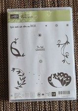 Stampinup stempelset pfauengru gebraucht kaufen  Hamburg