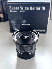 Voigtlander 15mm f4.5 for sale  GODALMING