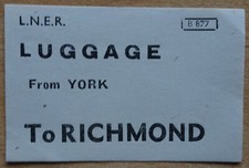 Lner railway luggage for sale  MARKET DRAYTON