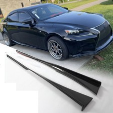 Saias laterais de fibra de carbono spoiler painel labial para Lexus IS250 IS350 F Sport 2013-20 comprar usado  Enviando para Brazil