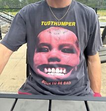 Usado, Camiseta Vintage Anos 90 Tubthumper Chumbawamba Born To Be Bad Tamanho XL comprar usado  Enviando para Brazil