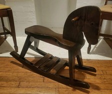 Vintage wooden rocking for sale  Weston