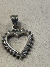 Heart shaped pendant for sale  Bristol