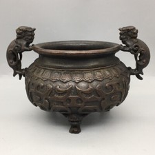 Antiga coleção de artigos de bronze, fogão a incenso Lion Ear comprar usado Antiga coleção de artigos de bronze, fogão a incenso Lion Ear comprar usado  Enviando para Brazil