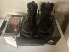 Tênis de treinamento muscular ATI Strength preto e vermelho salto masculino tamanho 11 algum desgaste comprar usado  Enviando para Brazil