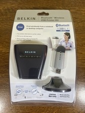 Adaptador Impresora USB Inalámbrico Bluetooth BELKIN F8T031-B Sellado segunda mano  Embacar hacia Mexico