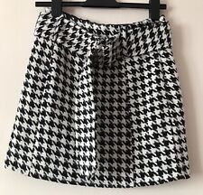 black white dogtooth skirt for sale  THETFORD