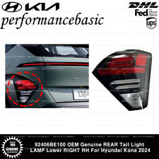Usado, 92406BE100 OEM Genuíno Lanterna Traseira LÂMPADA Inferior Direita Direita Para Hyundai Kona 2024 comprar usado  Enviando para Brazil