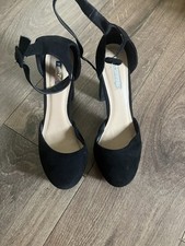 Black primark suede for sale  CHELMSFORD