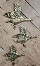 Brass flying geese for sale  ABINGDON