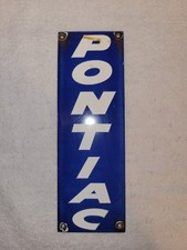 Vintage pontiac porcelain for sale  Crandall