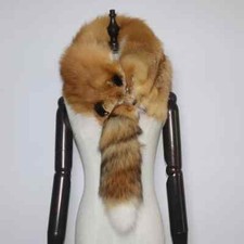 Lenços de pele de inverno feminino luxo festa colarinho de uma peça cachecol macio quente comprar usado  Enviando para Brazil