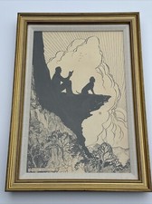 Antique drawing painting for sale  San Diego