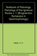 Textbook petrology petrology for sale Textbook petrology petrology for sale  UK
