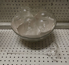 punch set bowl crystal for sale  Kelseyville