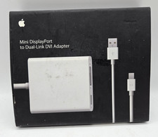 Apple MB571Z/A Mini Display Port para adaptador DVI Dual Link. Branco, caixa aberta comprar usado  Enviando para Brazil