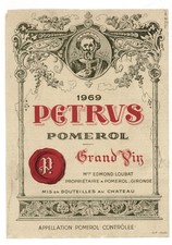 1969 petrus pomerol for sale  Conyers