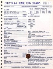 Berliet fiche information d'occasion  Ouzouer-sur-Loire