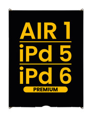 Tela LCD de substituição original do fabricante Apple para iPad 5º/6º, Air 1 GRD B comprar usado  Enviando para Brazil