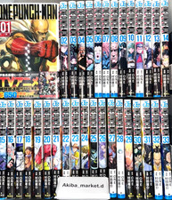 Quadrinhos de mangá japoneses One Punch Man Vol.1-33 conjunto completo mais recente, usado comprar usado  Enviando para Brazil