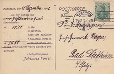 Mannheim postkarte 1913 gebraucht kaufen  Leipzig