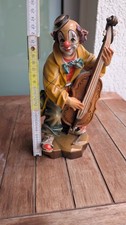Holzfiguren geschnitzt clown gebraucht kaufen  Köln