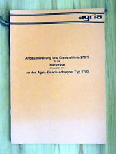Agria 2700 fräse gebraucht kaufen  Dobel