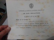 Air raid precautions for sale  SALTBURN-BY-THE-SEA