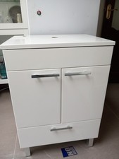 White gloss vanity for sale  WOLVERHAMPTON