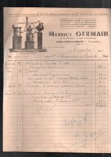 Facture ancien appareil d'occasion  La Séguinière