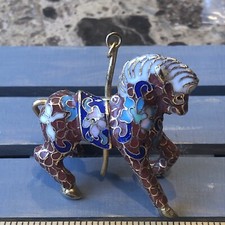 Cloisonne horse christmas for sale  Riverside