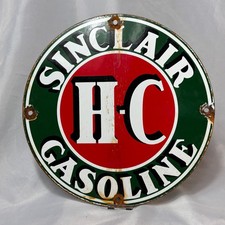 Porcelain sinclair gasoline for sale  White Marsh