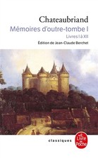 Memoires tombe tome d'occasion  France