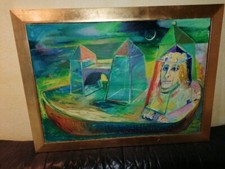 Riesiges bild ölbild gebraucht kaufen  Blankenburg