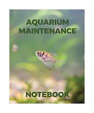 Aquarium maintenance notebook gebraucht kaufen  Trebbin