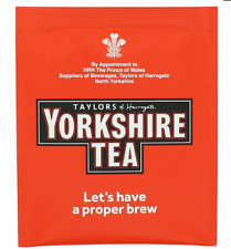Yorkshire tea bags for sale  CAERNARFON