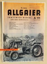 Allgaier trattrice diesel usato  Busseto