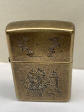Zippo lighter scrimshaw usato  Pont Canavese