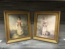 Vtg framed lithograph for sale  Hartford