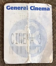 Ingresso de cinema vintage Titanic 1ª corrida fevereiro 1998 Leonardo DiCaprio Buffalo Nova York comprar usado  Enviando para Brazil