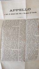 Favolosa lettera 1870 usato  Cagliari